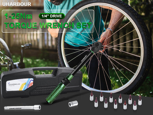 Precision Meets Simplicity: Why the Uharbour 1-25 Nm Torque Wrench is a Cyclist's Best Friend