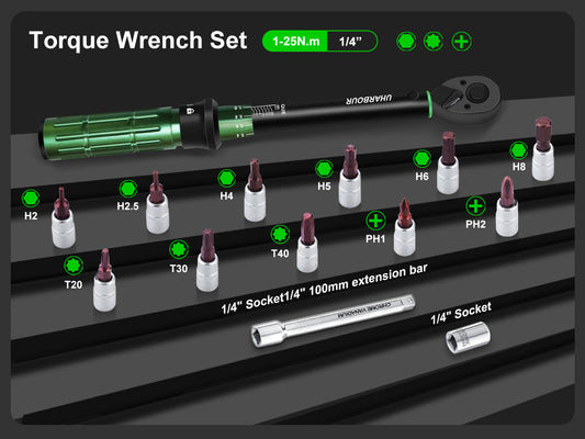 Small Tool, Big Accuracy: The Uharbour Torque Wrench for Delicate Bike Work